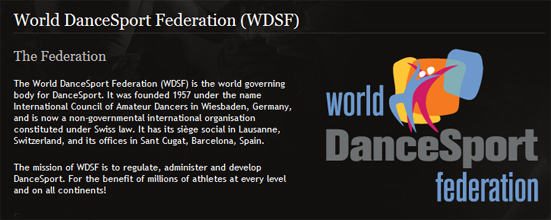 World DanceSport Federation (WDSF) | Federaci Catalana de Ball Esportiu